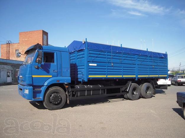 КАМАЗ 6387-01 бортовой зерновоз (на шасси КАМАЗ 65115)