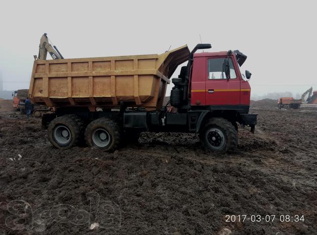 Ищу работу на полноприводные 6х6 самосвалы ТАТРА вездеход. Собственник.