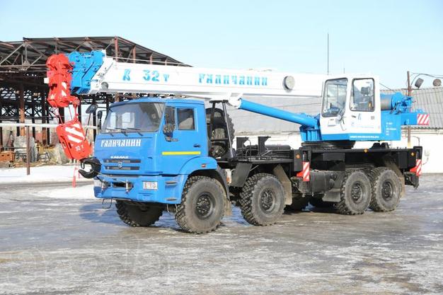 Автокран 32 тонн Галичанин (Вездеход)