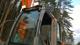 Дверь кабины экскаватор Хитачи бу с каркасом, ZX 1 серия