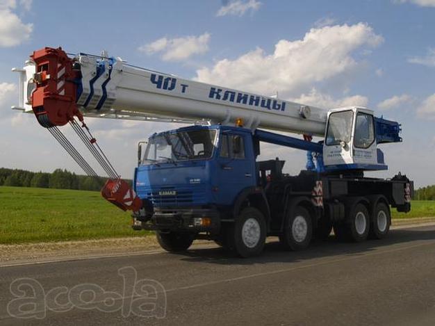 Автокран 32 тонны Клинцы КС-55729-1к в аренду