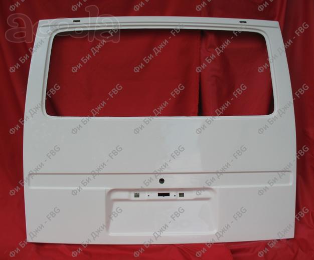 Дверь задняя (крышка багажника) для Ford Transit (1986-2000 г.в.), из стеклопластика